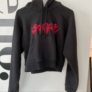 Aritzia Tna Cropped Hoodie